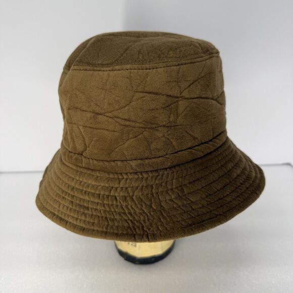 CONTE OF FLORENCE Other - Conte Of Florence Bucket Hat Men Size 58 Cloche Brown Italy Neck Flap Sample